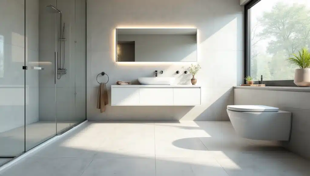 The Ultimate Clean Bathroom Design Guide: Never Scrub for Hours Again