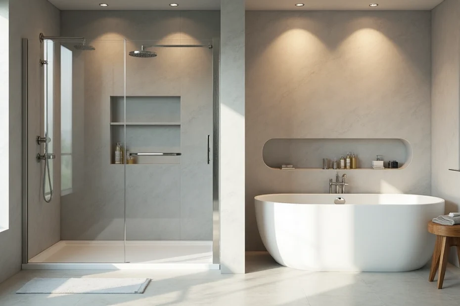 Walk-In Shower vs Tub: Your Money-Saving Bathroom Choice Guide