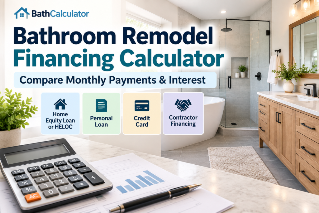 Planning how to pay for a bathroom remodel